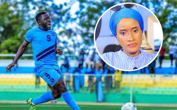 Yamunyaye mu bisebe bamubaze abyara, amwambika ubusa imbere y’umwana we! Agahinda kuwahoze ari umugore w’umukinnyi Songa Isaïe wakiniye amakipe arimo Rayon Sports na APR FC