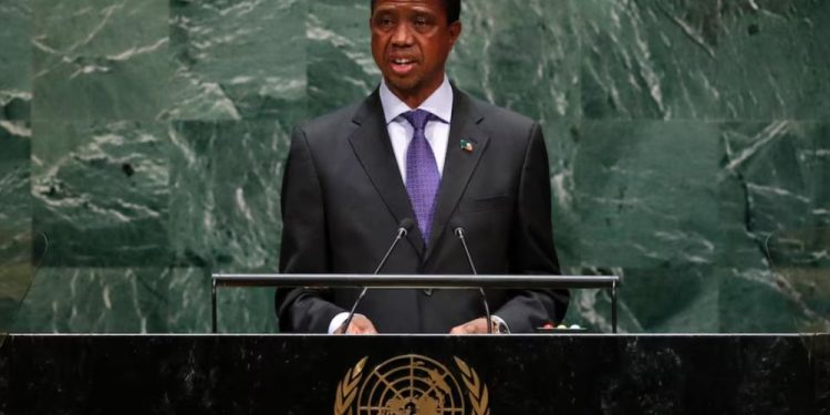 Edgar Chagwa Lungu wayoboye Zambia kuva muri 2015 kugeza muri 2021 yitabye Imana