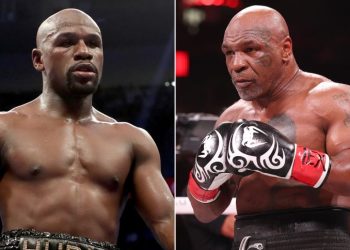 Amateka agiye kwisubiramo: Mike Tyson na Mayweather bagiye kwiha ikibuga bumvane imitsi