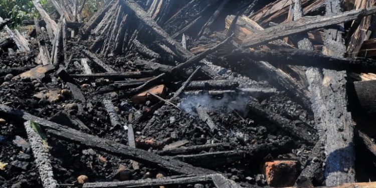 Musanze: Inkongi y’umuriro yibasiye ubuhinikiro bw’umuturage burashya burakongoka