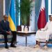 Perezida Kagame yagiranye ibiganiro na Emir wa Qatar