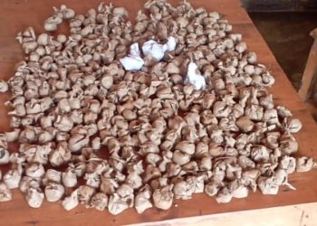 Bafashwe ntaho baragera: Polisi yafashe abantu batatu bari bafite urumogi bashaka kurwinjiza kigali