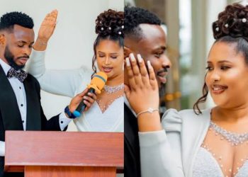 Mugisha Gilbert ukinira APR FC yasezeranye imbere y’amategeko n’umukunzi we – AMAFOTO