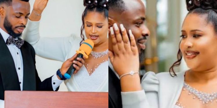 Mugisha Gilbert ukinira APR FC yasezeranye imbere y’amategeko n’umukunzi we – AMAFOTO