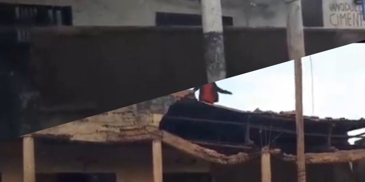 Rusizi: Umukecuru yagiye guhaha ibijumba inzu imugwa hejuru