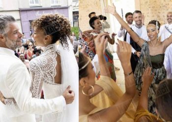 Uwabaye Miss w’u Bufaransa ukomoka mu Rwanda yasezeranye imbere y’imana  – amafoto