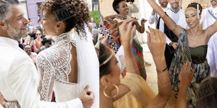 Uwabaye Miss w’u Bufaransa ukomoka mu Rwanda yasezeranye imbere y’imana  – amafoto