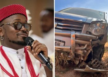 Umuhanzi wo muri Uganda Ykee Benda yakoze impanuka agiye kw’amamaza umukuru w’igihugu