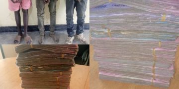 Polisi y’u Rwanda yafashe abagabo batatu bacyekwaho gucukura inzu y’umuturage bakamwiba miliyoni 6 Frw