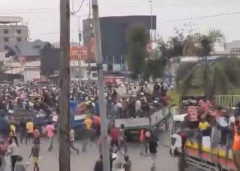 Goma: Abaturage biraye mu mihanda bakora imyigaragambyo basaba M23 gukuraho ubutegetsi bwa Tshisekedi